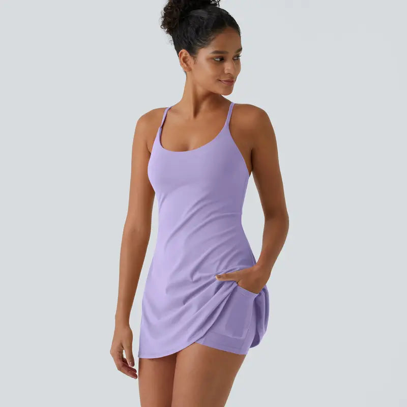 WarmFridays™ Backless Active Dress