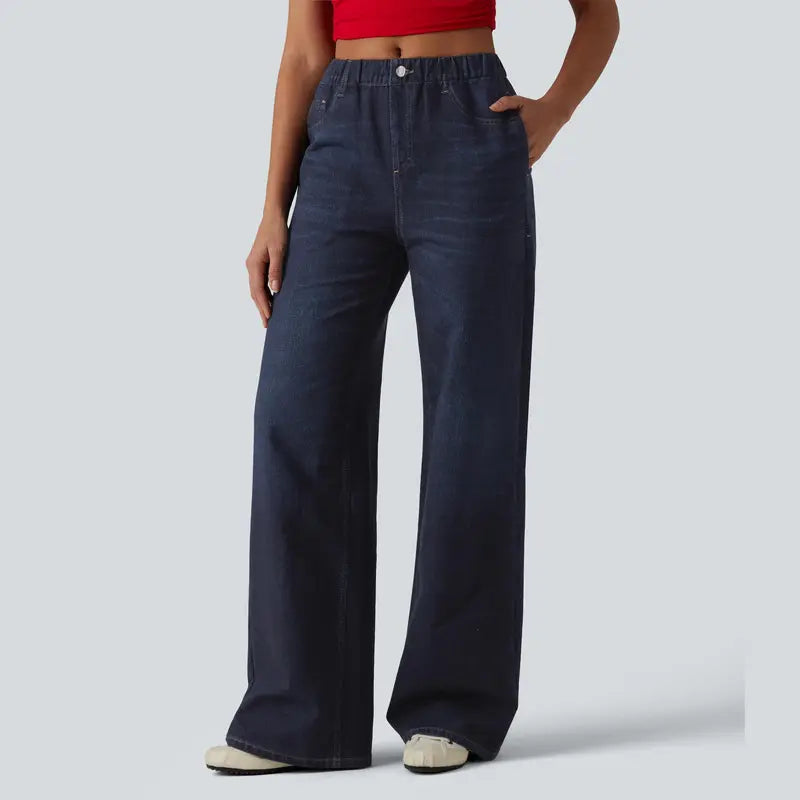 Mid Rise Casual Sweatpants Jeans