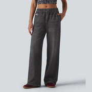 Mid Rise Casual Sweatpants Jeans