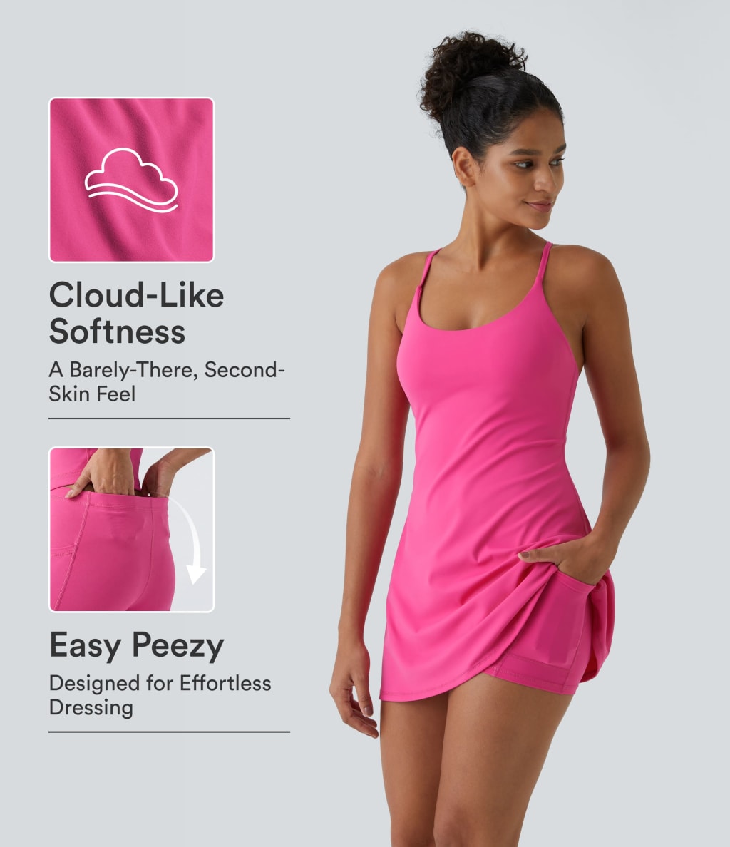 WarmFridays™ Backless Active Dress